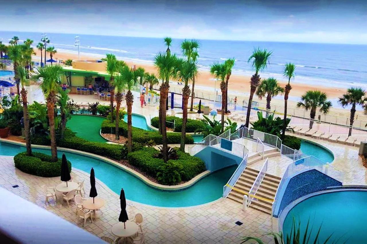 Vacation In Comfort And Luxury - 4Th Floor 3 Bedroom Oceanfront - Wyndham Ocean Walk Resort 代托纳海滩 外观 照片