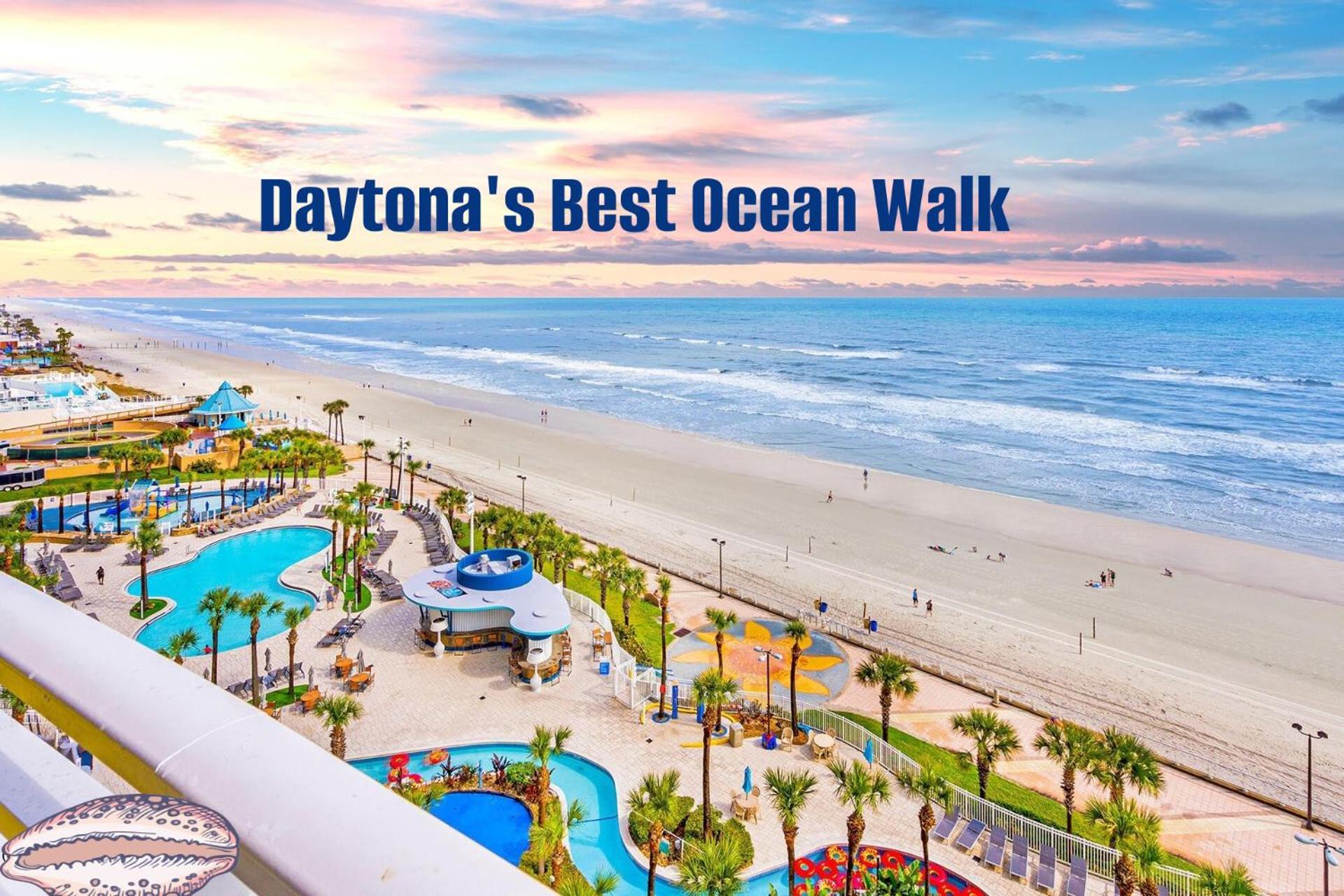 Vacation In Comfort And Luxury - 4Th Floor 3 Bedroom Oceanfront - Wyndham Ocean Walk Resort 代托纳海滩 外观 照片