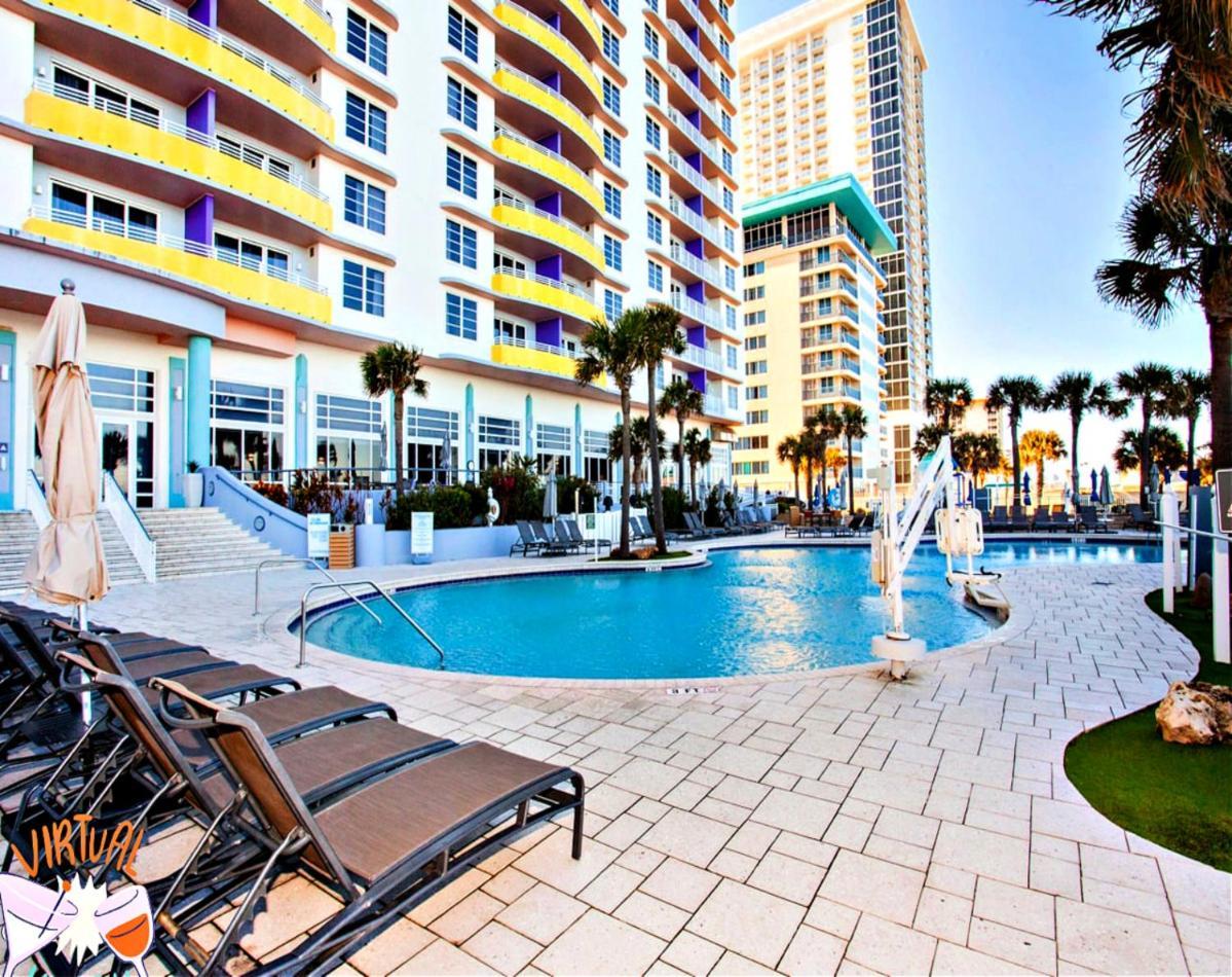Vacation In Comfort And Luxury - 4Th Floor 3 Bedroom Oceanfront - Wyndham Ocean Walk Resort 代托纳海滩 外观 照片