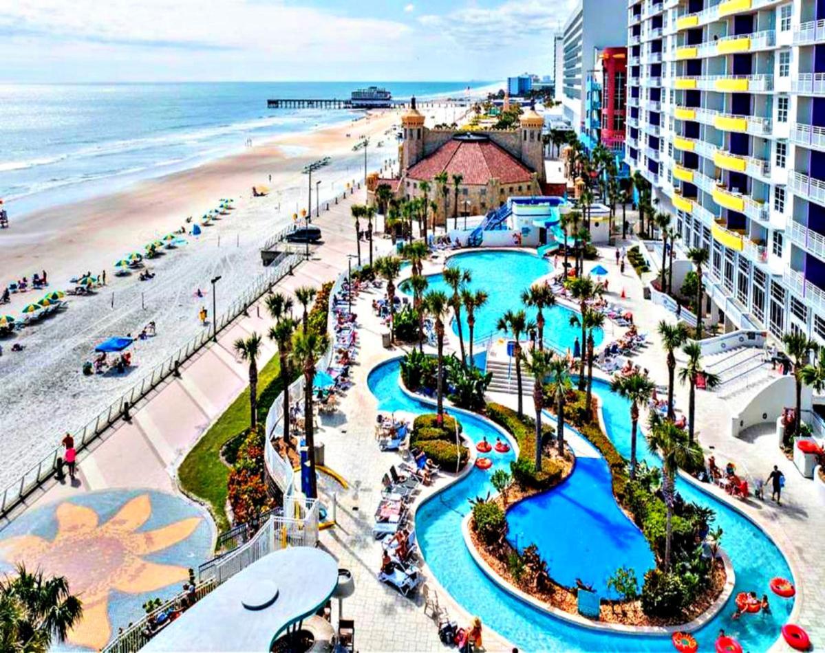 Vacation In Comfort And Luxury - 4Th Floor 3 Bedroom Oceanfront - Wyndham Ocean Walk Resort 代托纳海滩 外观 照片