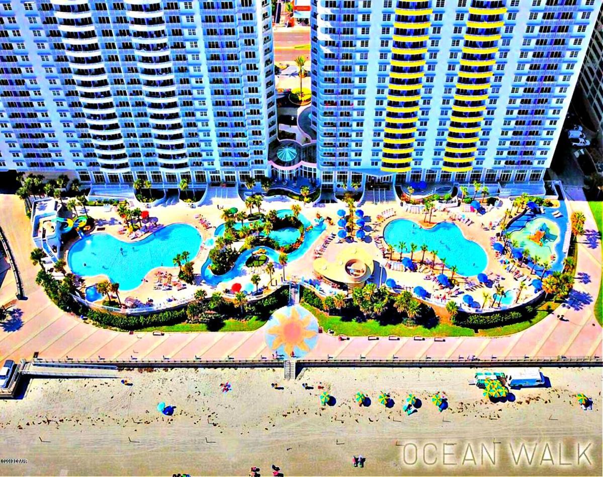 Vacation In Comfort And Luxury - 4Th Floor 3 Bedroom Oceanfront - Wyndham Ocean Walk Resort 代托纳海滩 外观 照片
