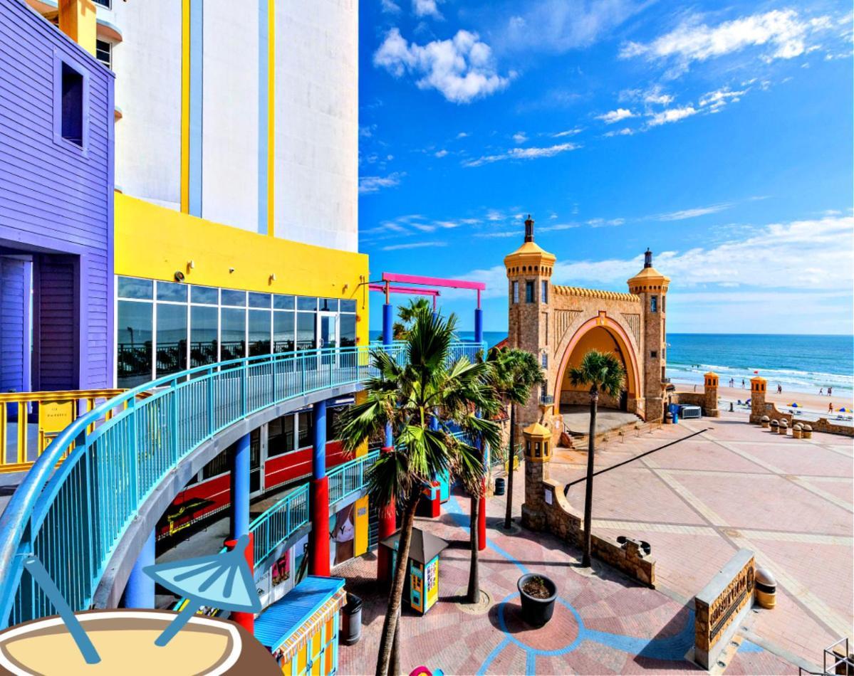 Vacation In Comfort And Luxury - 4Th Floor 3 Bedroom Oceanfront - Wyndham Ocean Walk Resort 代托纳海滩 外观 照片