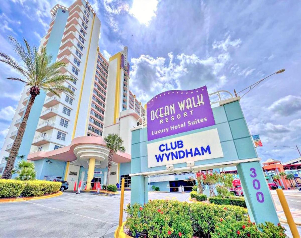 Vacation In Comfort And Luxury - 4Th Floor 3 Bedroom Oceanfront - Wyndham Ocean Walk Resort 代托纳海滩 外观 照片
